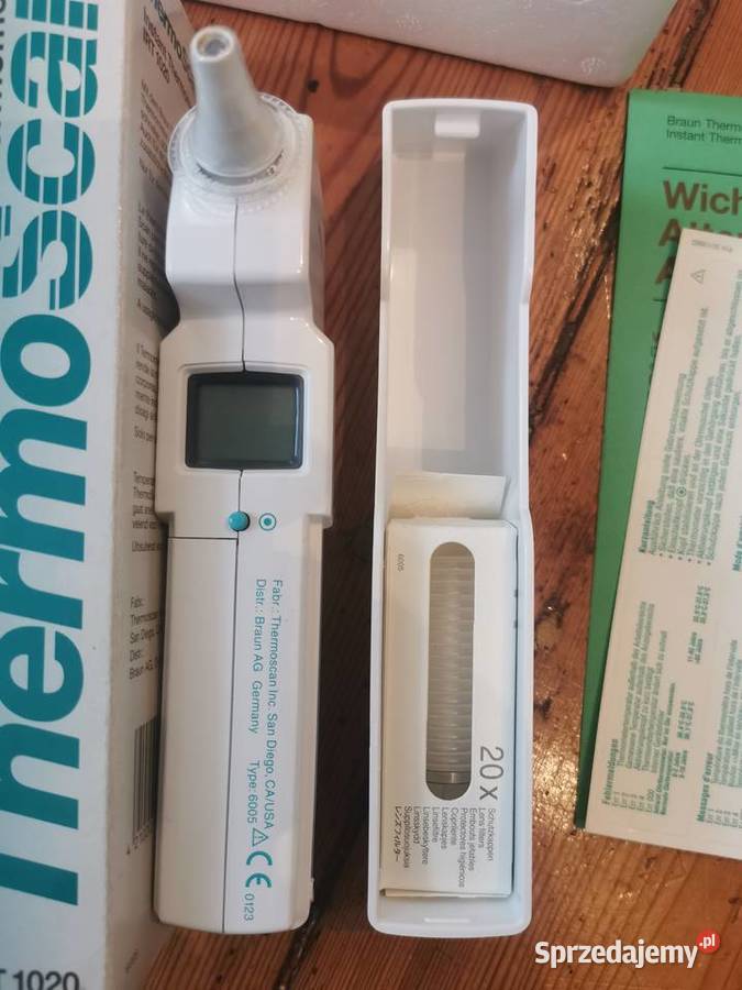 Termometr do ucha firmy Braun Lębork
