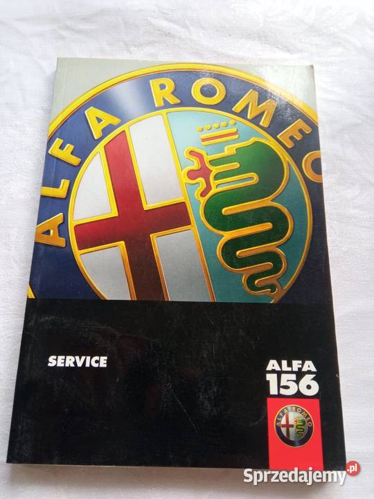 Instrukcja service Alfa Romeo 156 technika, nauki techniczne Książki naukowe i popularnonaukowe Szczecin