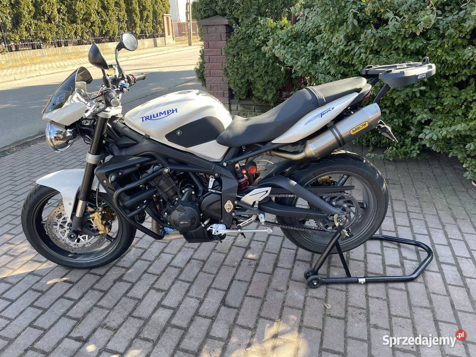 Triumph Street Triple 675 salon dodatki stan 92000km podlaskie Bielsk Podlaski
