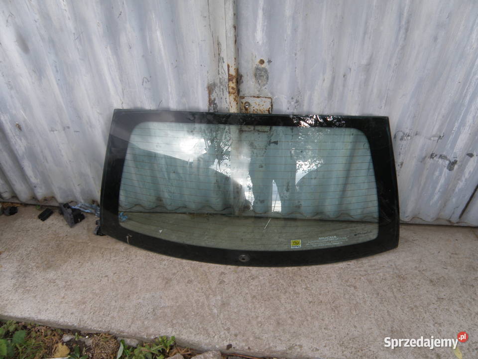 Szyba tylna tył klapy tylnej Opel Corsa C 0006