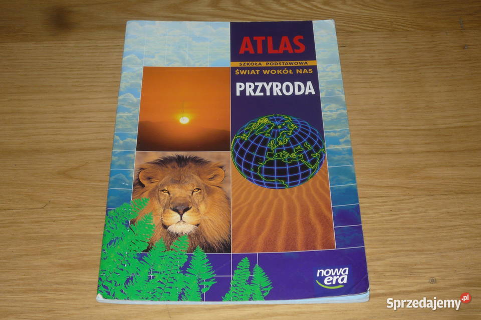 Atlas Świat wokół nas Przyroda Szkoła Podstawowa Podręczniki Zielonka
