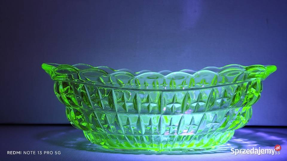 Szkło Uranowe Gondola Wiązów