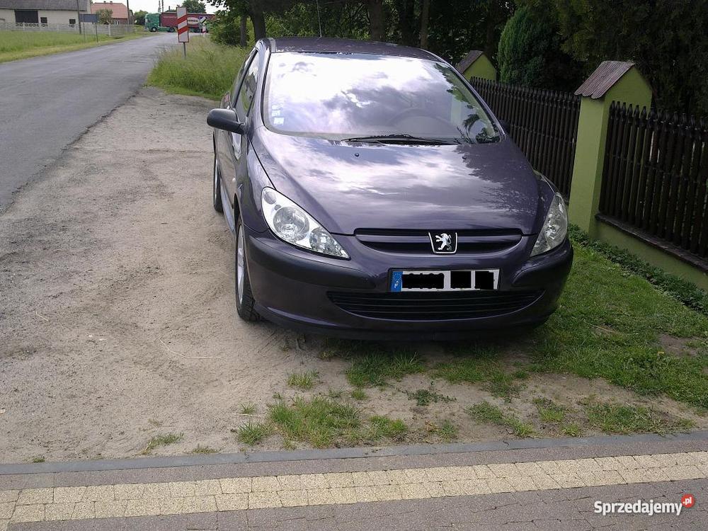 Peugeot 307 fioletowy wielkopolskie Ostrów Wielkopolski