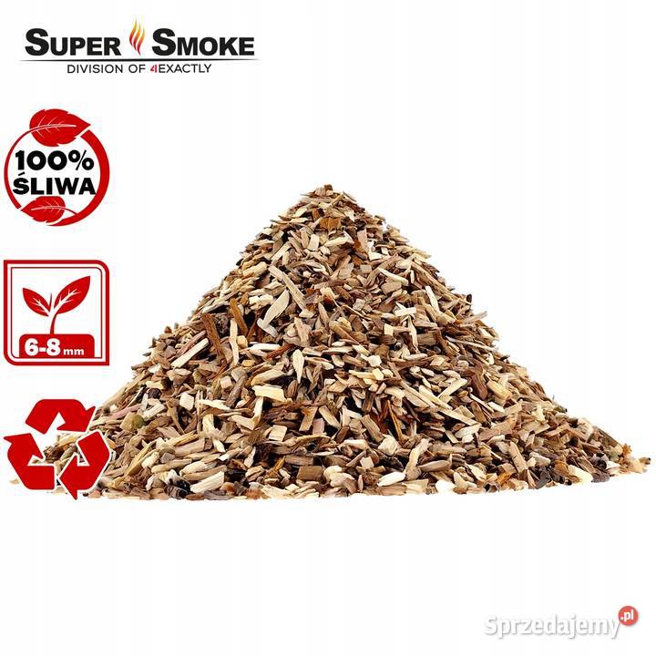 Zrębki Wędzarnicze Super Smoke ŚLIWA KL08 68mm Białystok