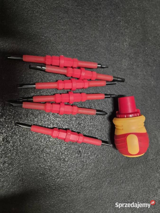7 w 1 zestaw śrubokrętów elektryka 12 końcówek śląskie Ruda Śląska