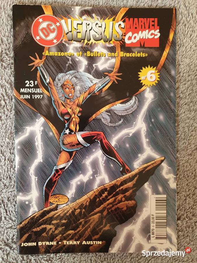 DC versus Marvel Comics Amazon 1997 język Europejskie Gdynia
