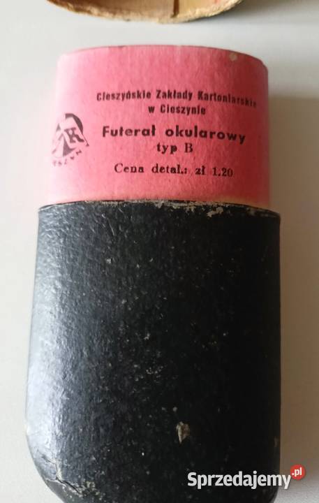 Futerał etui na okulary vintage Łódź