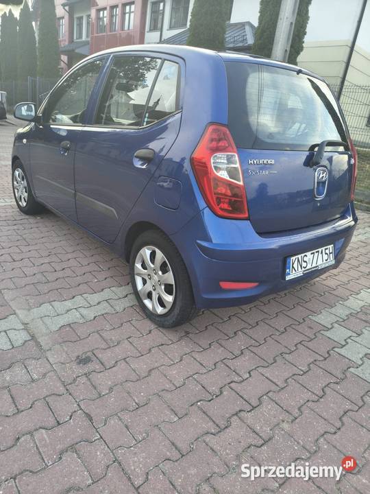 Hyundai i10 2013r 11 benzyna 70KM małopolskie Jazowsko