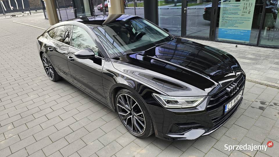 A7 2021r bezwypadkowy serwis ASO Salon Polska przyciemniane szyby Kraków