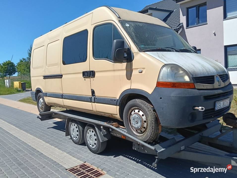 Renault Master KAMPER 25DCI 2007r Rok produkcji 2007 Słupsk sprzedam