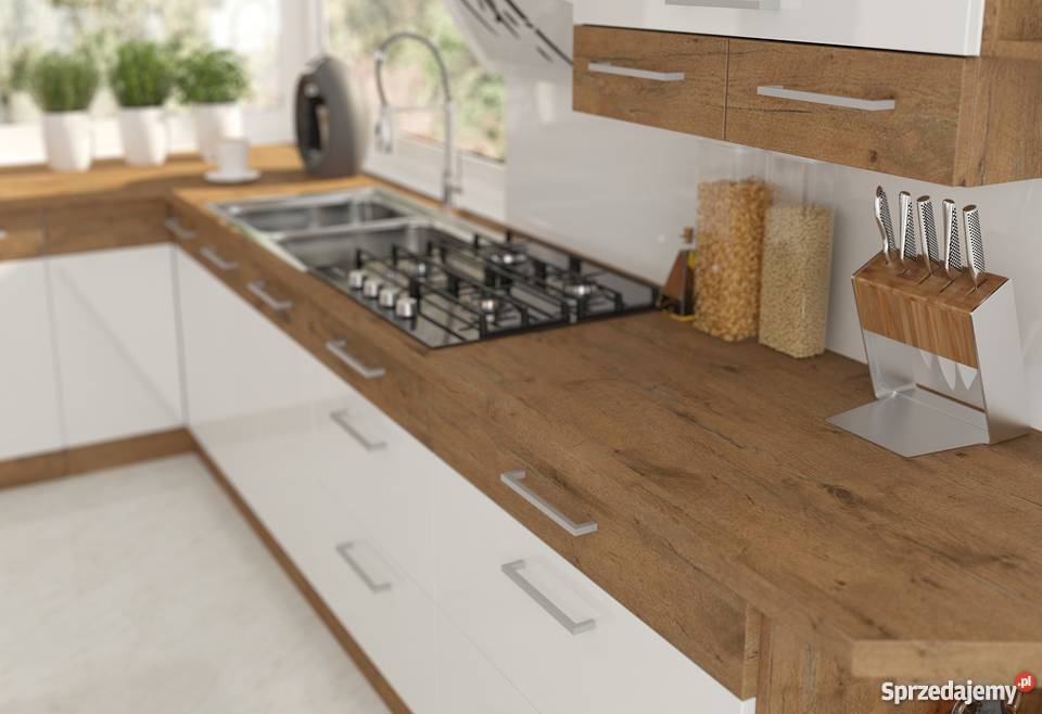 Meble kuchenne szafki VIGO Fronty MDF POŁYSK Katowice