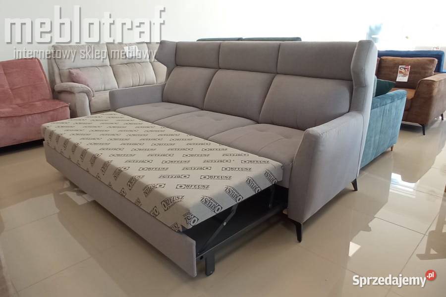 Outletowa niska Sofa Vinted rozkładana z Sofy i kanapy Łazy