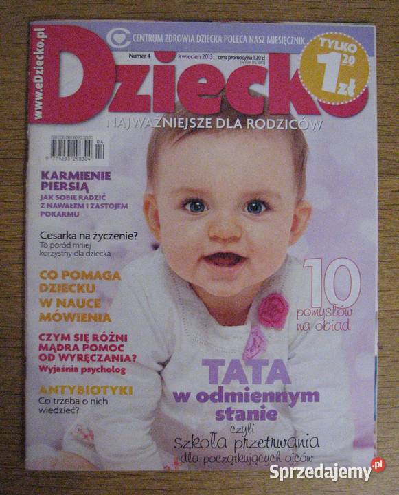 Miesięcznik Dziecko Numer 4 Kwiecień 2013 miesięcznik lubelskie Parczew