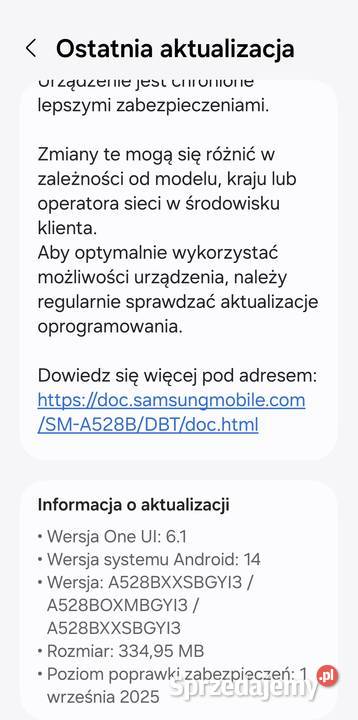 Samsung Galaxy A52s 5G 6128GB Krosno