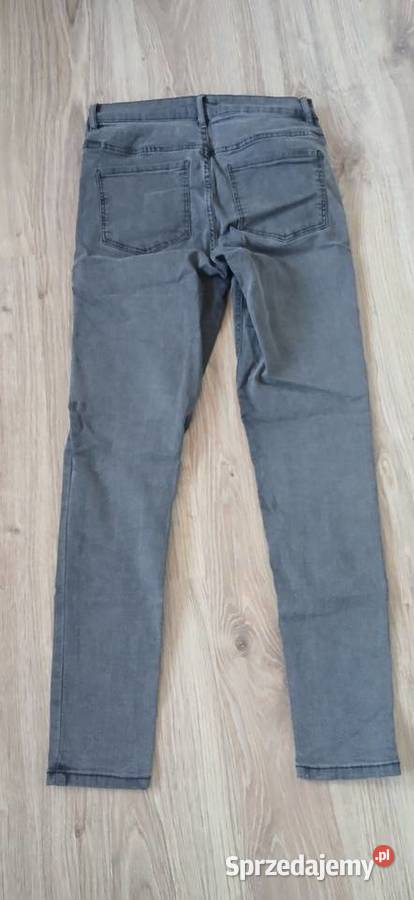 Szare jeansy skinny jeans Odzież damska Grudziądz