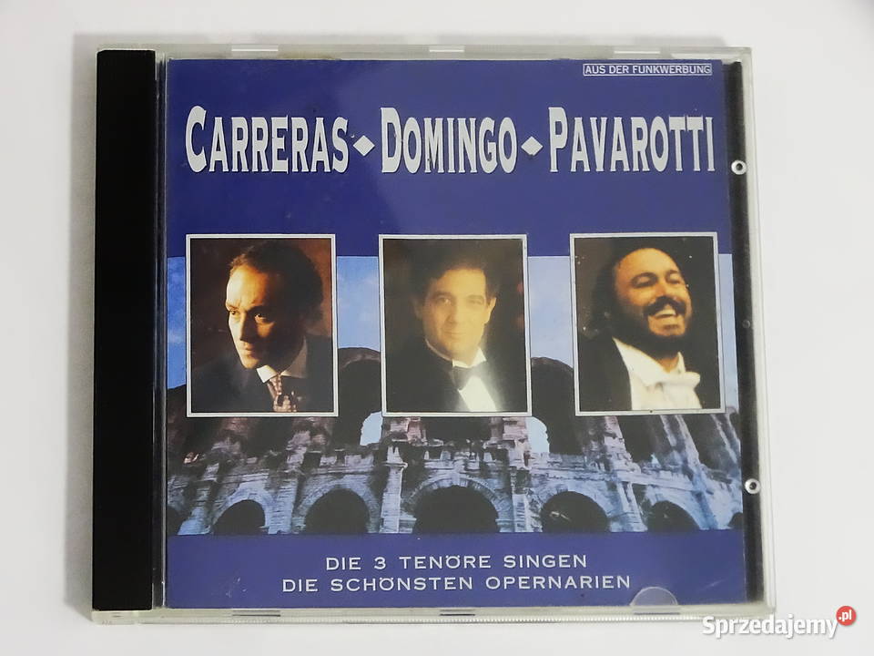 Płyta CD Carreras Domingo Pavarotti Die 3 Tenre lubelskie Biłgoraj sprzedam