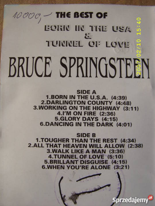 Pop kaseta BRUCE SPRINGSTEEN3 KASETY kaseta Kultura i Rozrywka Wołów