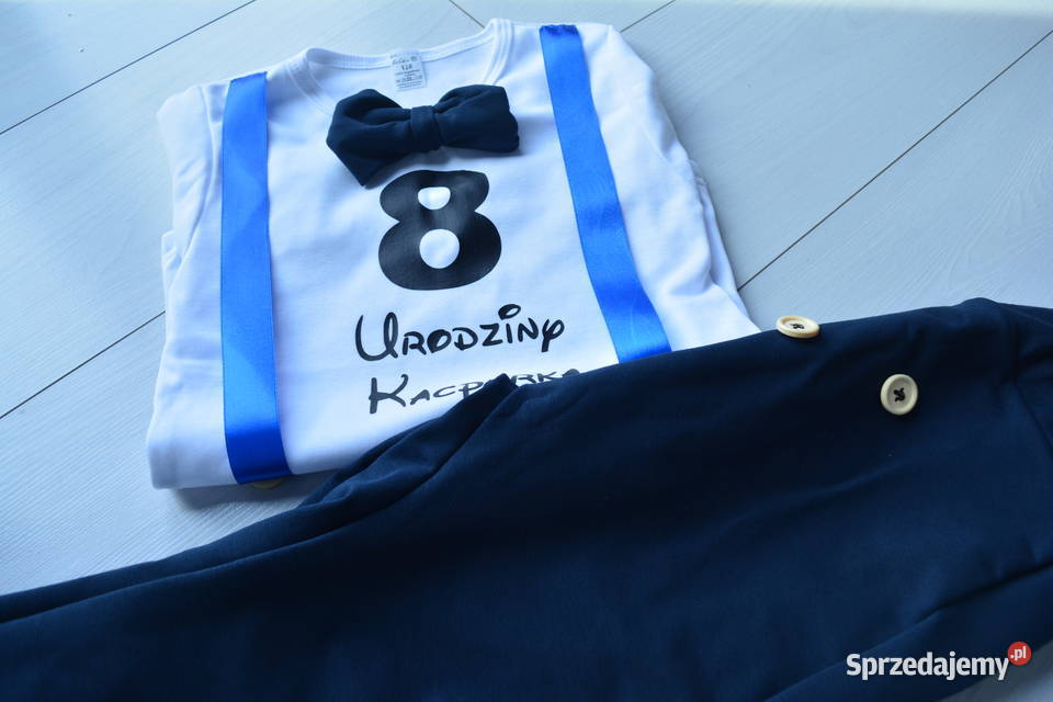 Komplet na roczek chłopiec urodziny p Waćmierz
