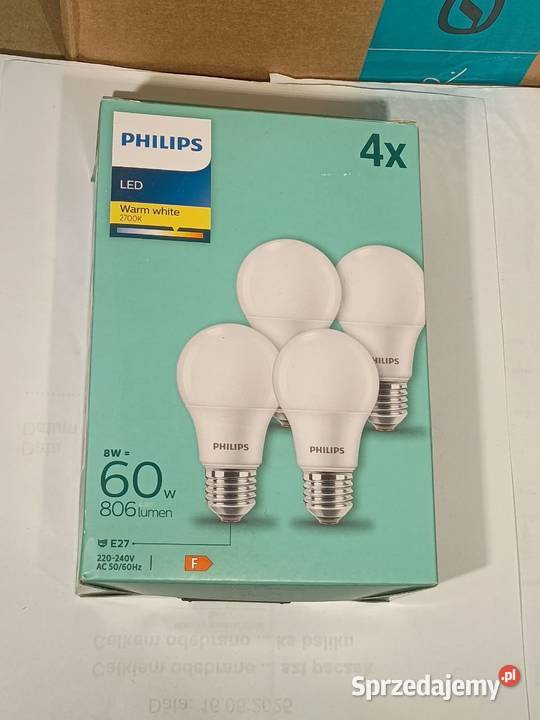 TANIO Żarówki Led Philips E27 8W 60W 55W 40W E27 Sosnowiec