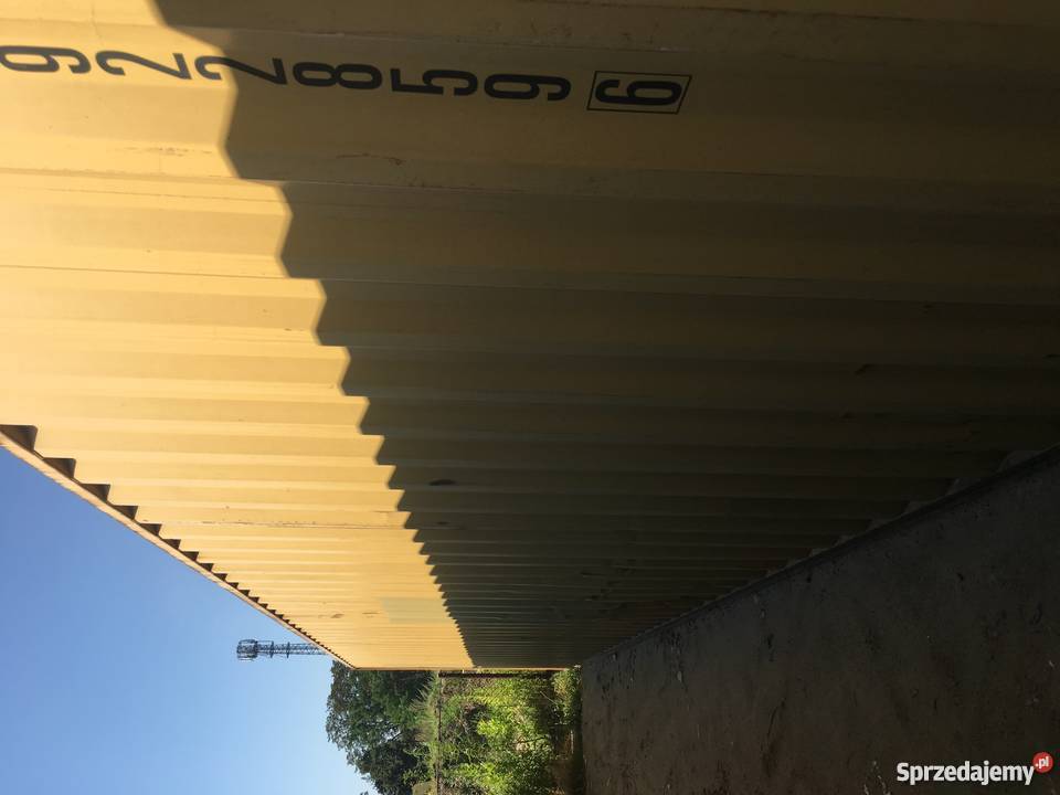 40HC Morski kontener transport magazyn HDS garaz Pruszków