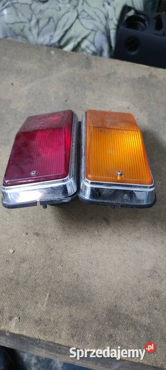 lampa tył chrom Fiat 125p 1300 Lampy tylne