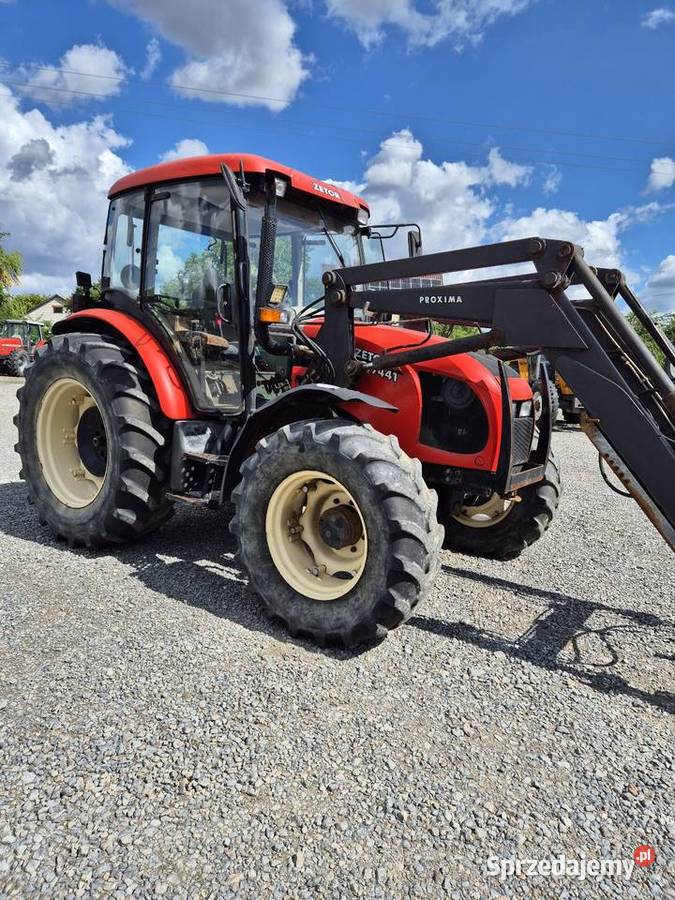 Zetor PROXIMA 7441 Ładowacz Proxima Pneumatyka lubelskie Turobin
