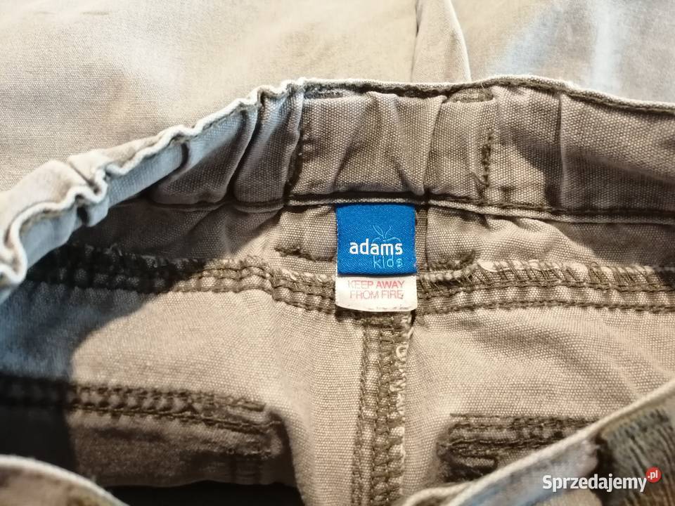 Krótkie spodenki chłopięce 104 Adams kids Odzież Czeladź