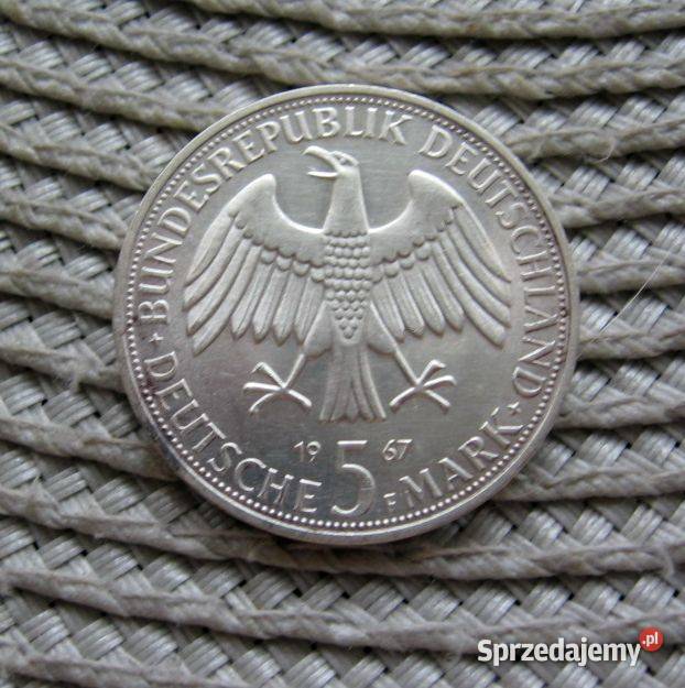 Niemcy 5 Marek 1967r F Wilhelm i Aleksander von Kalisz