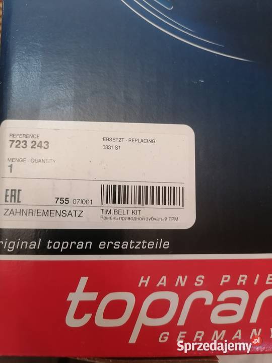Zestaw paska rozrządu Berlingo Opole