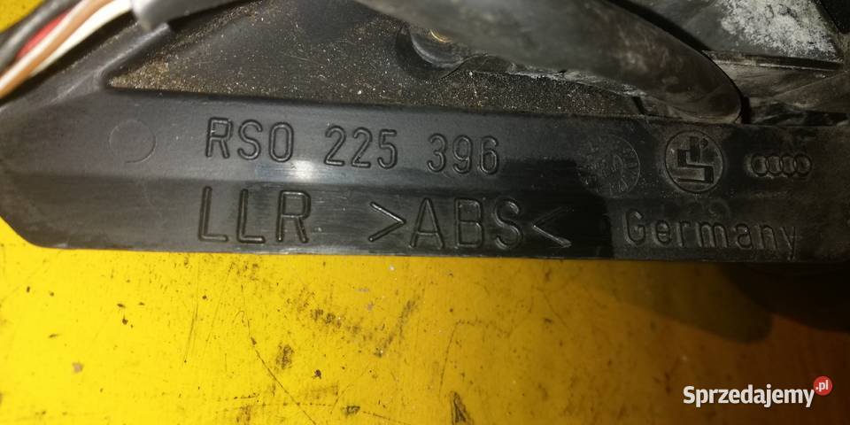 lusterko prawe 5 pin Audi A3 r9603 Piotrków Trybunalski