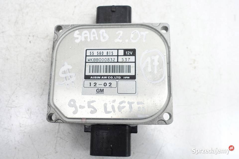 Saab 95 95 20 T II Lift STEROWNIK SKRZYNI BIEGÓW Rudka