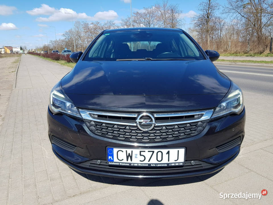 Opel Astra 14 Turbo Benzyna 150 Nawigacja kujawsko-pomorskie Włocławek