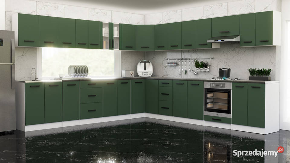 Kuchnia Modułowa 68m Nowoczesna Narożna Biała warmińsko-mazurskie