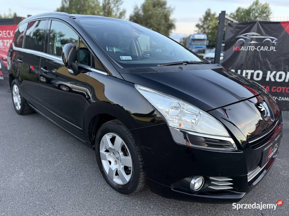 Peugeot 5008 Nowy Rozrząd 7osobowy Panorama Dach czarny Poznań