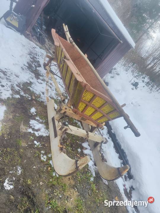 Sanie konne małopolskie Łęka sprzedam