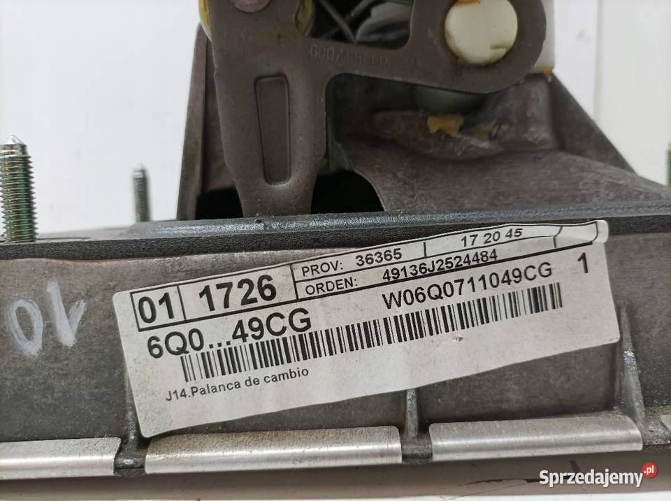 LEWAREK SKRZYNI BIEGÓW WYBIERAK 12 B 6J MANUAL