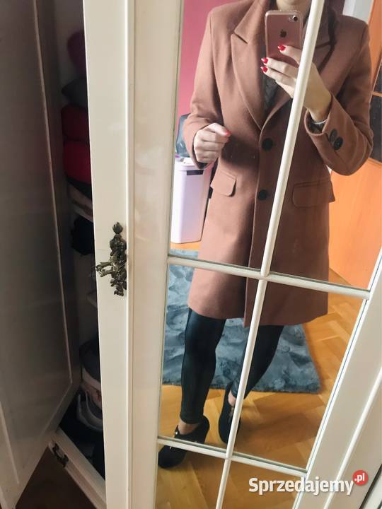 Płaszcz Jasny brąz karmel 36 S małopolskie Kraków
