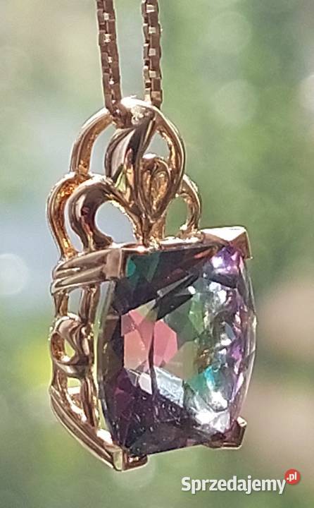 Damski Wisiorek Zawieszka Złoto 417 10k Mistyk mazowieckie Grodzisk Mazowiecki