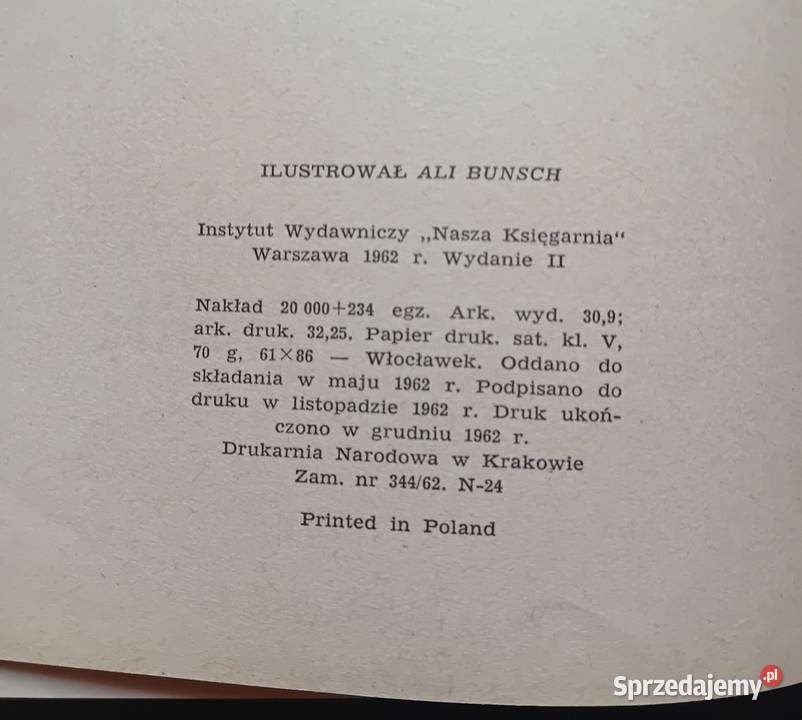 Karol Bunsch Ojciec i syn Nasza Ksiegarnia 1962 wielkopolskie Koźminek