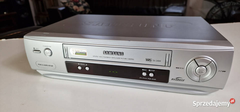 Video magnetowid Samsung SV 240 X SV240X Pilot wielkopolskie Międzychód