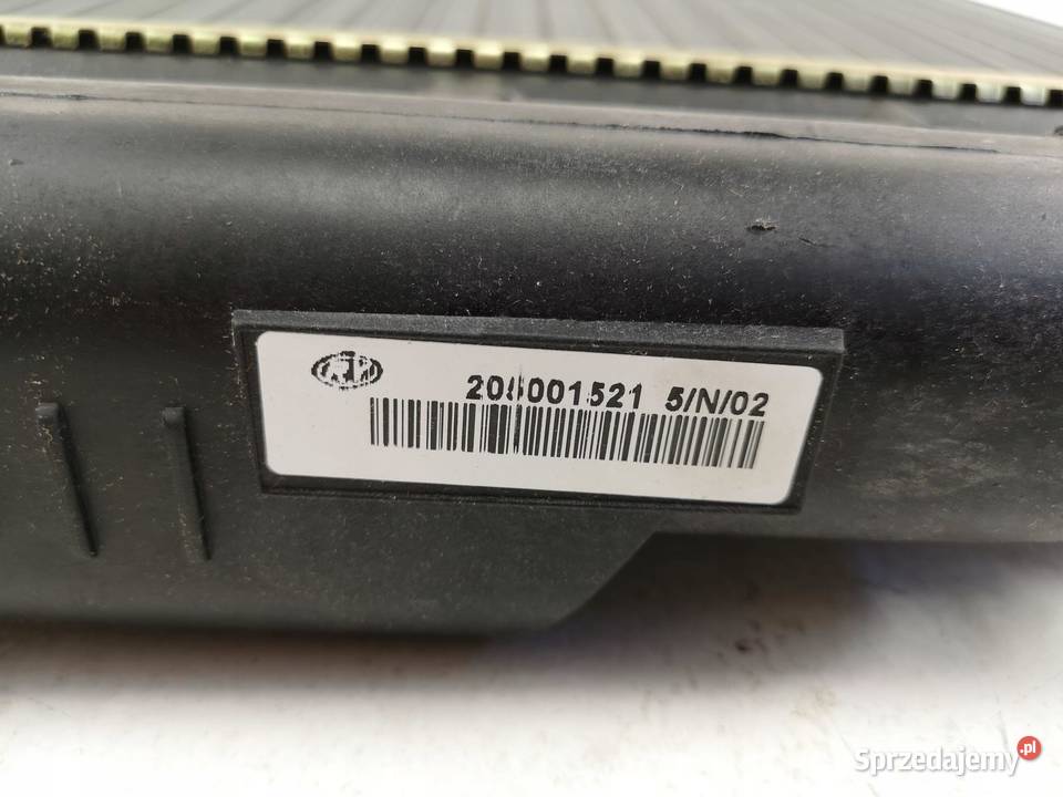 CHŁODNICA WODY NRF PEUGEOT 405 II 14 16 lubelskie sprzedam