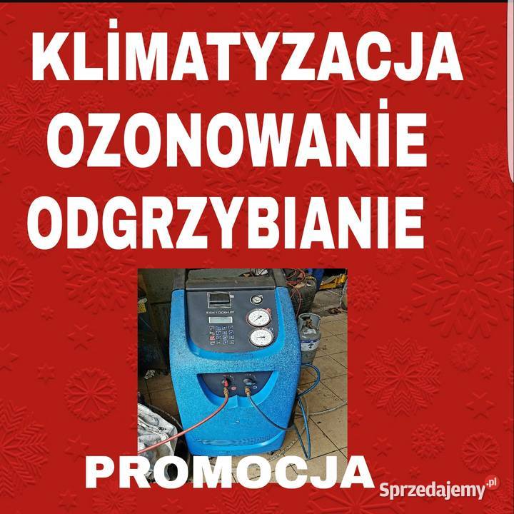 Klimatyzacja ozonowanie serwis Kraków