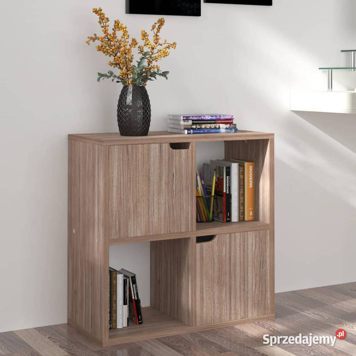 Regał na książki szary dąb sonoma 60x275x595 Warszawa