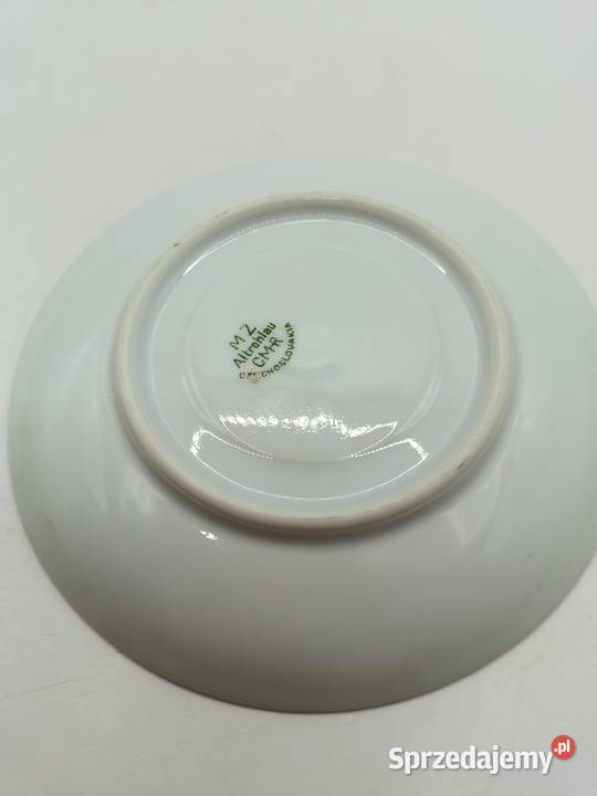 FILIŻANKA duo Czechoslovakia porcelana bogato Porcelana i szkło