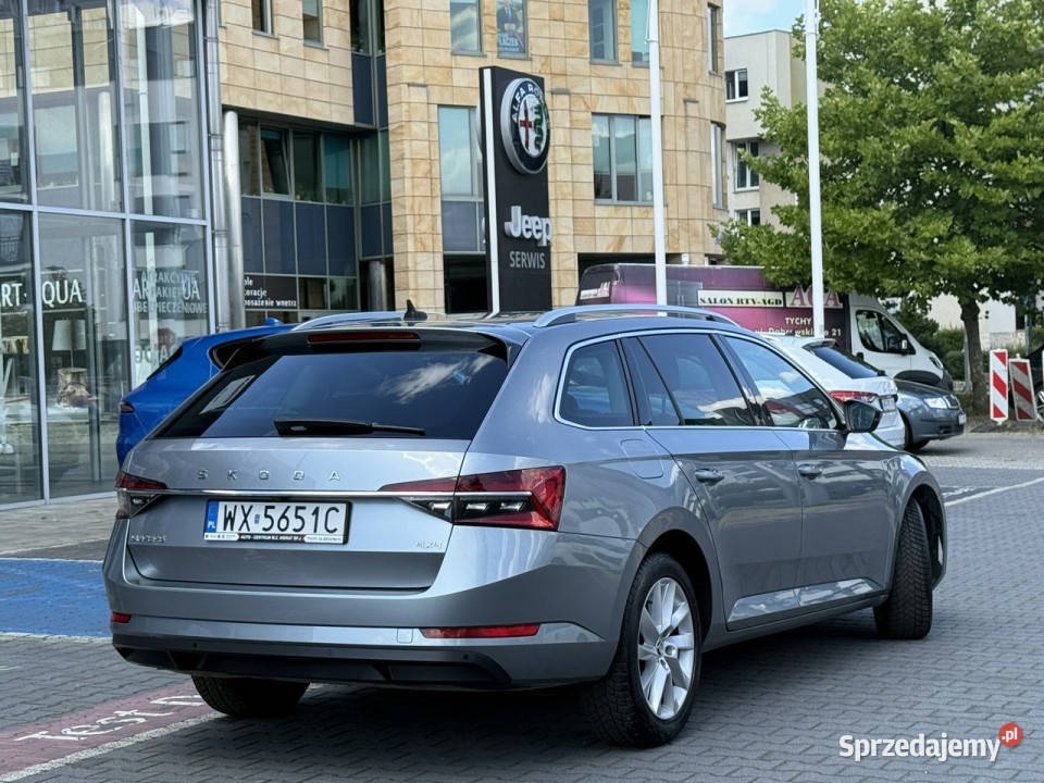 koda Superb 20 TDI 190 SCR 4x4 style dsg canton nieuszkodzony