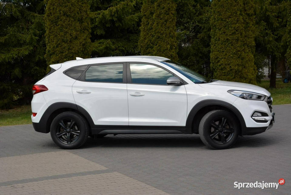 Hyundai Tucson Ledy Duża Navi Kamera Klimatronic asystent pasa ruchu Tucson