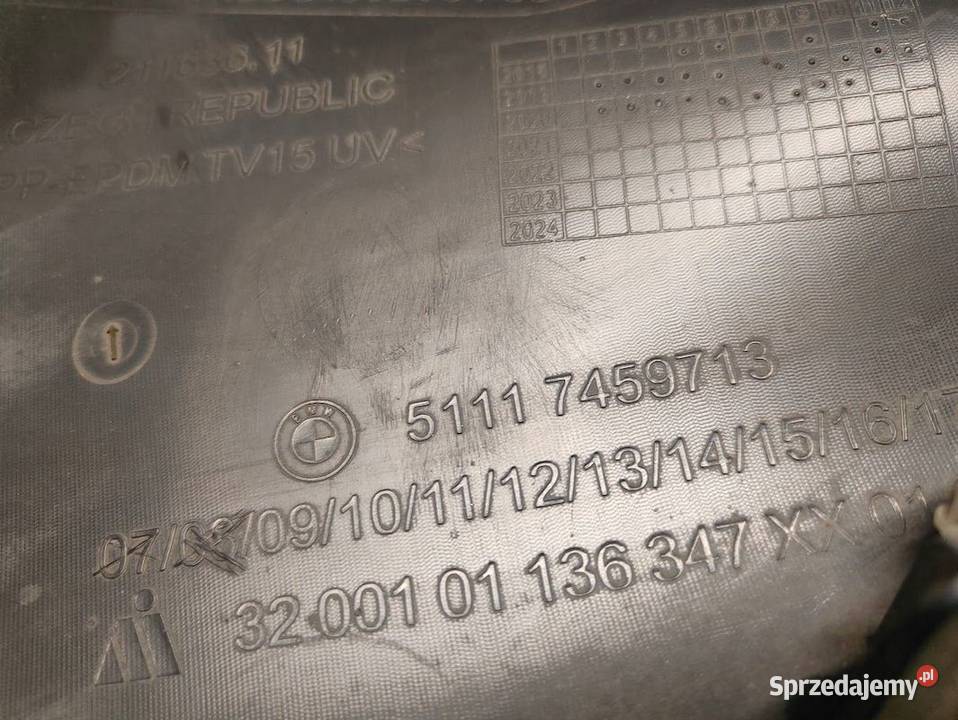 Ślizg Mocowanie Zderzaka Lewy Przód BMW 1 F40 Pozostałe Pleszew