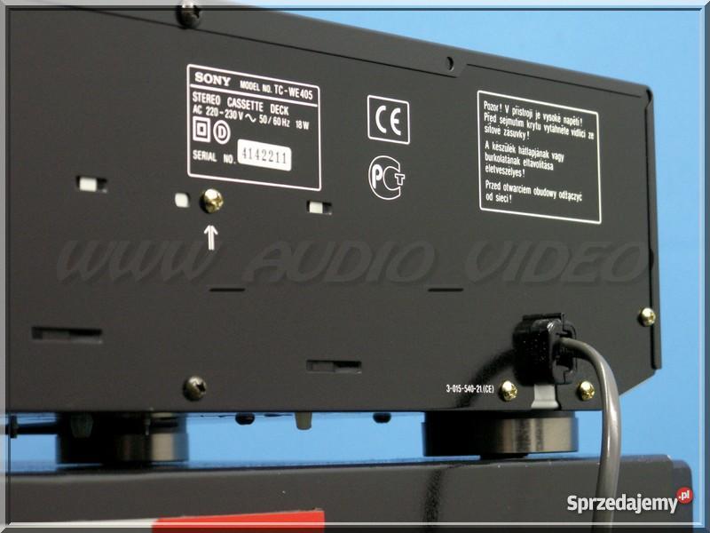 MAGNETOFON KASETOWY SONY TCWE405 DOLBY BC OLKUSZ Olkusz sprzedam