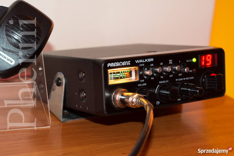 Cb radio President Walker poprawiona funkcja ASC śląskie Sosnowiec