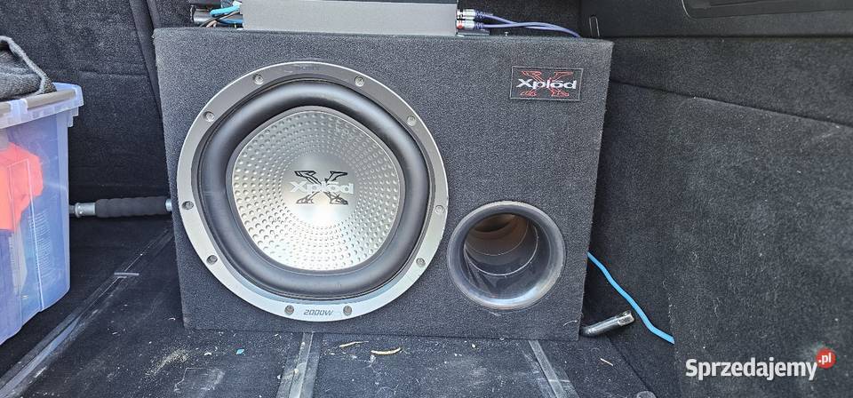 Subwoofer 2000wat skrzynie basowe i tuby Bukowsko